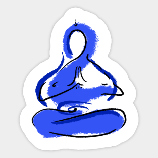 Third eye chakra Sticker